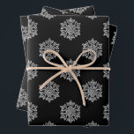 Simply Christmas Collection - Snowflake Wrapping Paper Sheet<br><div class="desc">Simply Christmas Collection - Snowflake - Alternative Xmas Colours</div>