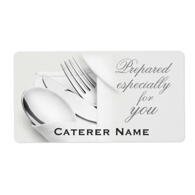 Simply Classic Catering Labels (Front)