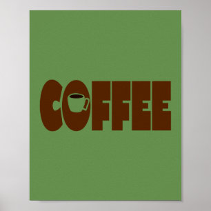 Simply COFFEE Art Poster