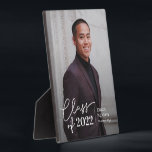 Simply Confident EDITABLE COLOR Graduation Plaque<br><div class="desc">Great keepsake to remember this special milestone in life. Background colour can be customised online! Matching items can be found on our website: www.berryberrysweet.com or upon request.</div>