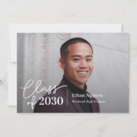 Simply Confident Editable Colour Graduation Invita