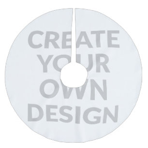 Simply - Create Your Own  Brushed Polyester Tree Skirt