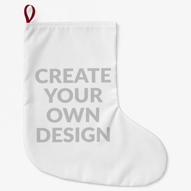 Simply - Create Your Own  Large Christmas Stocking (Front)