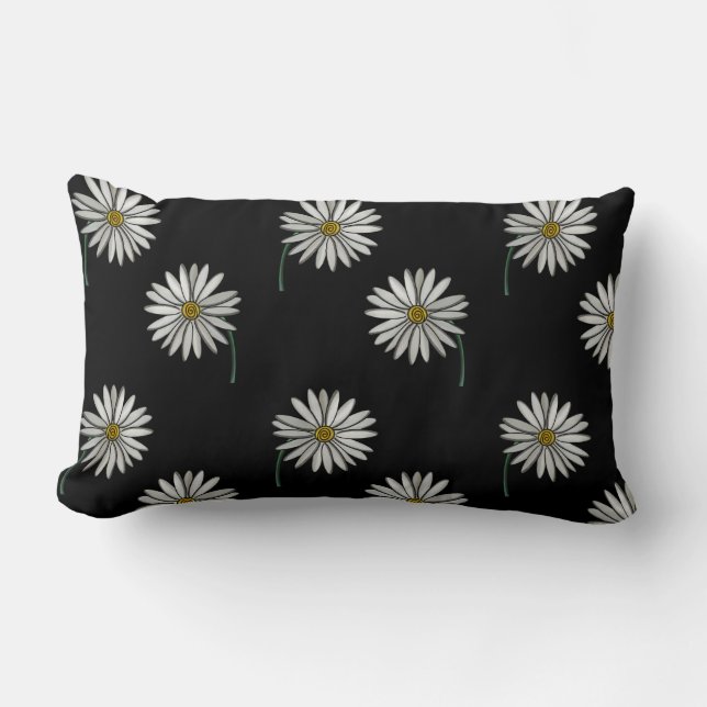 Simply Daisies  Lumbar Cushion (Front)