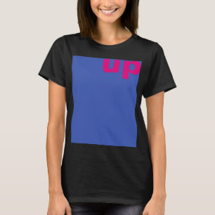 Simply design "rectangle blue up" + your ideas T-Shirt