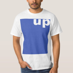 Simply design "rectangle blue up" + your ideas T-Shirt