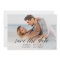 Simply Elegant 4 Photo Wedding Save The Date