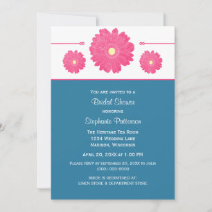 Simply Elegant Daisies Bridal Shower Invite
