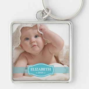 Simply Elegant Mummy's Keychain (aqua)