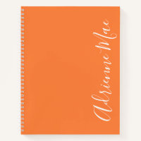 Simply Elegant Orange Peel Personalised