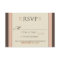 Simply Elegant RSVP Card (baby pink/chocolate)