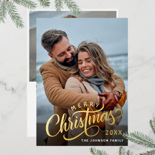 Simply Elegant Sparkle Christmas 2 PHOTO Gold