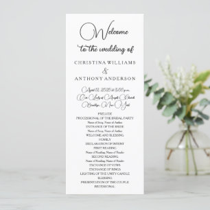 Simply Elegant Typography Modern Programme
