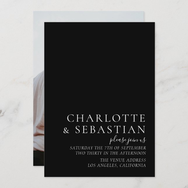 Simply Elegant Wedding (Front/Back)