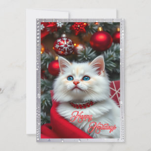 Simply Enspired Catlovers Christmas  Holiday Card