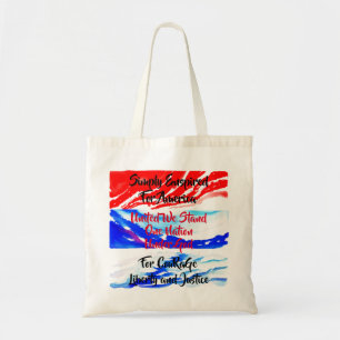 Simply Enspired For America Tote Bag