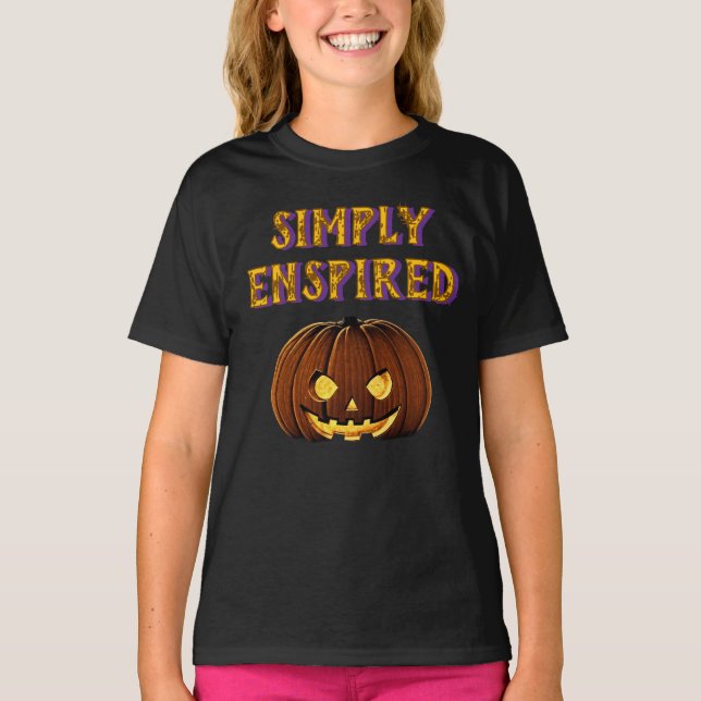 Simply Enspired Halloween Edition Girl T-Shirt (Front)