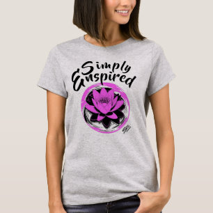 Simply Enspired Pink Water Lily T-Shirt
