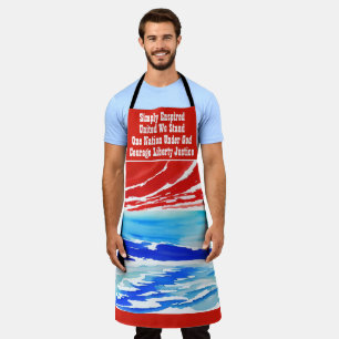 Simply Enspired United We Stand Apron