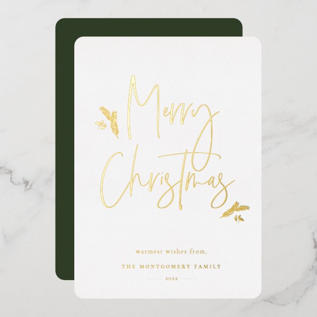 Simply Festive Script (Front/Back)