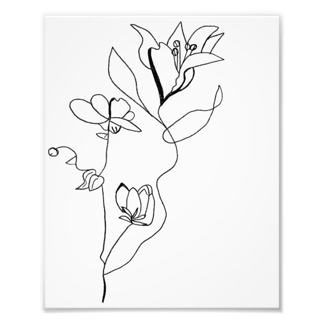 Simply Floral Print (Front)