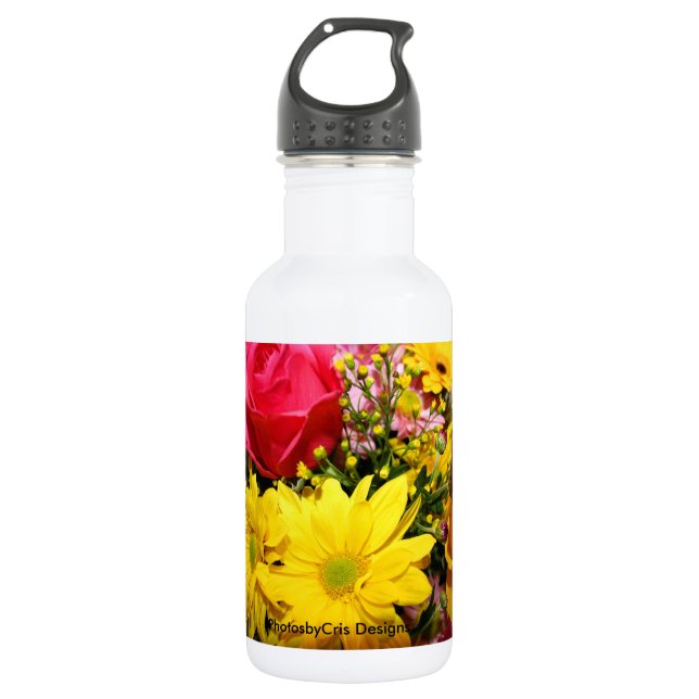 Simply Flowers 532 Ml Water Bottle (Front)
