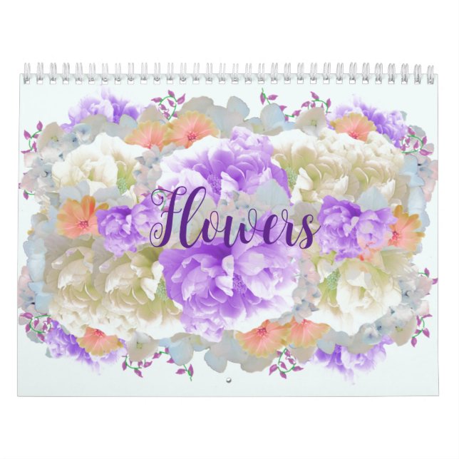 Simply Flowers Calendar (Cover)
