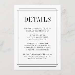 simply in love enclosure card