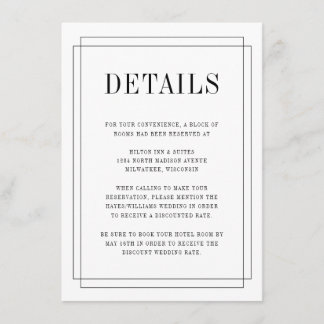 simply in love enclosure card