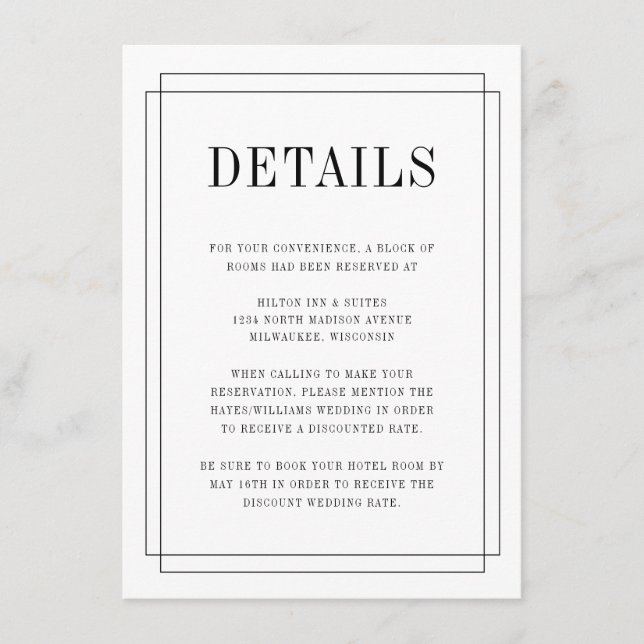 simply in love enclosure card (Front)