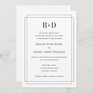 simply in love invitation