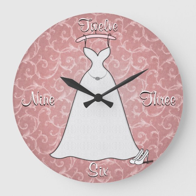 'Simply Lace' Clock (Front)