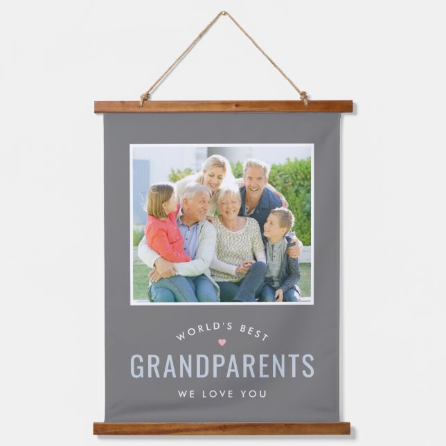 Simply Loved Personalised Gift Photo Wall Tapestry (Front)