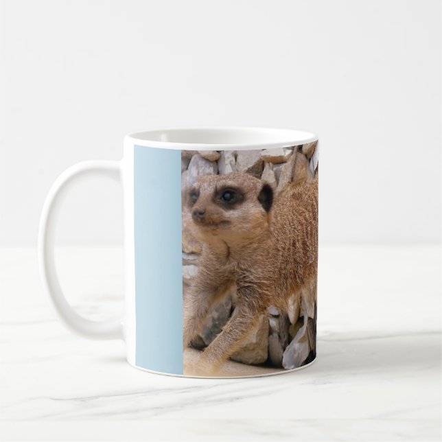 Simply Meerkats Mug (Left)