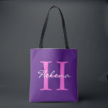 Simply Monograms & Names   your backgr. & ideas Tote Bag<br><div class="desc">Simply mental snapshot & idea designs by EDDA Fröhlich / EDDArt | Templates for your own Monogram and Name. | For more ideas and designs, feel free to write me an eMail: contact@eddart.de or have a look here: www.zazzle.com/simply_ideas* | Have fun and be happy :-) | Monogram Example: H |...</div>