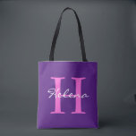 Simply Monograms & Names   your backgr. & ideas Tote Bag<br><div class="desc">Simply mental snapshot & idea designs by EDDA Fröhlich / EDDArt | Templates for your own Monogram and Name. | For more ideas and designs, feel free to write me an eMail: contact@eddart.de or have a look here: www.zazzle.com/simply_ideas* | Have fun and be happy :-) | Monogram Example: H |...</div>