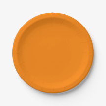 Simply Orange Solid Colour