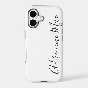 Simply Personalised White & Charcoal