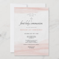 Simply Pink Invitation