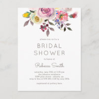 Simply Pretty Bridal Shower Invitation