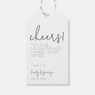Simply Quaint Wine Shooter Favour Tag