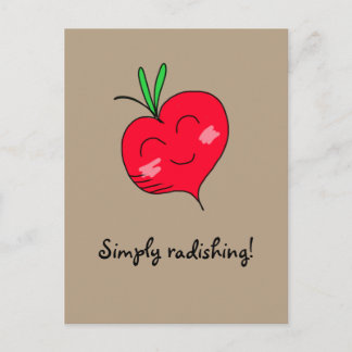 "Simply Radishing!" Postcard