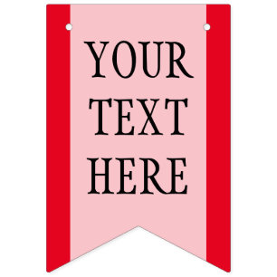 Simply RAINBOW colours & your Text Bunting