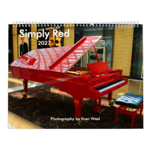 Simply Red 2027 calendar