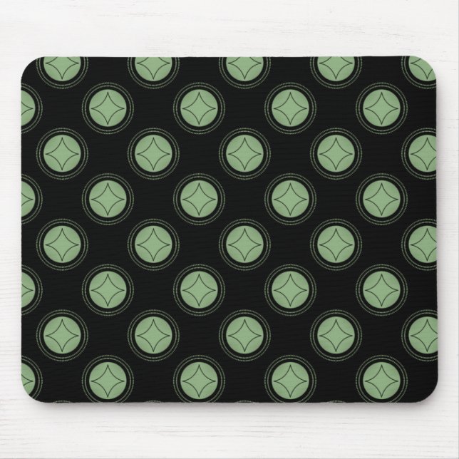 Simply Riveting Mousepad, Light Green Mouse Pad (Front)