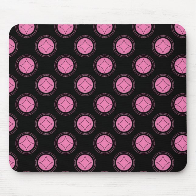 Simply Riveting Mousepad, Pink Mouse Pad (Front)