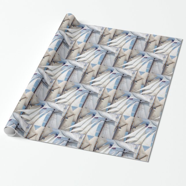 Simply Sails Wrapping Paper (Unrolled)