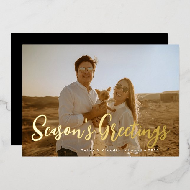 Simply Scripted Photo (Front/Back)