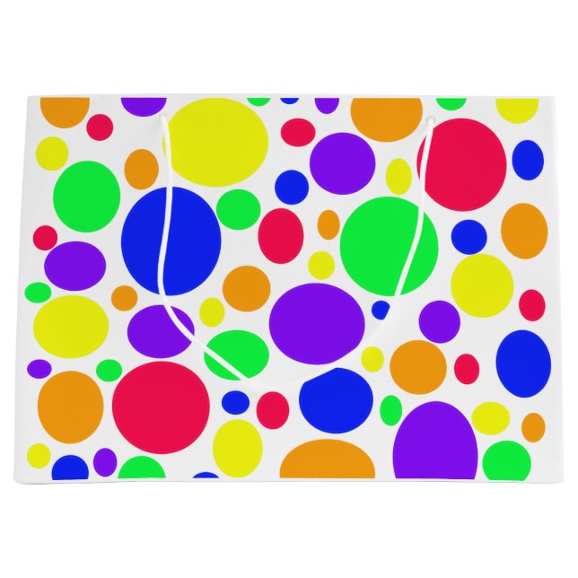 Simply Scrumptuous SPOTS Large Gift Bag (Front)