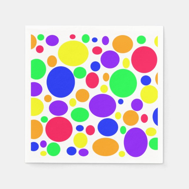 Simply Scrumptuous SPOTS Napkin (Front)